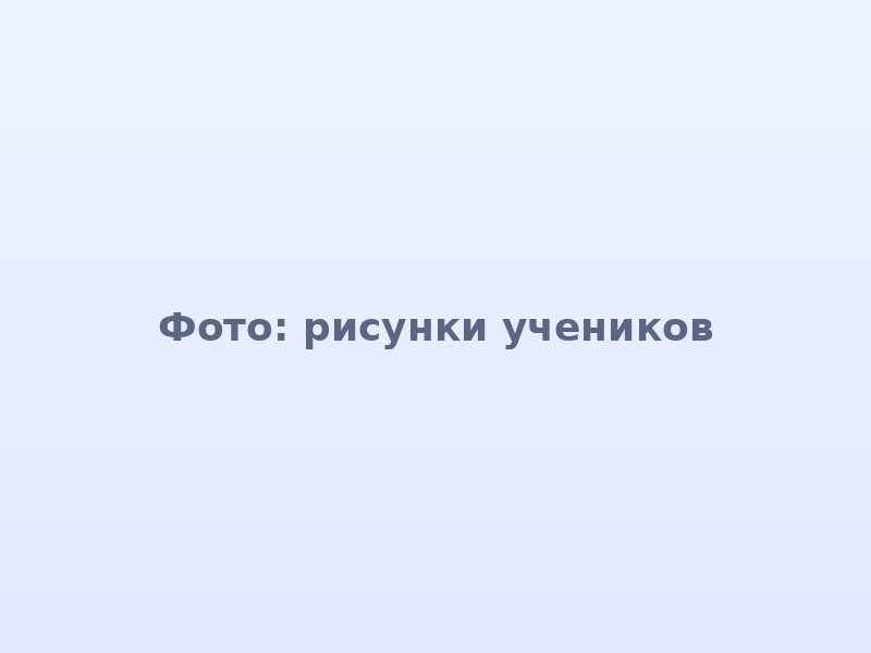 Рисунки учеников